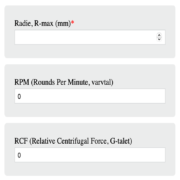 RCF / RPM Kalkylator